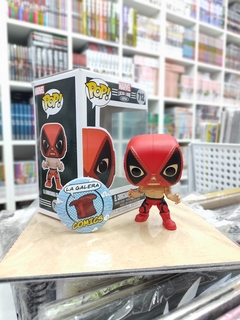 FUNKO POP - DEADPOOL EL CHIMICHANGA DE LA MUERTE #712 - MARVEL LUCHA LIBRE