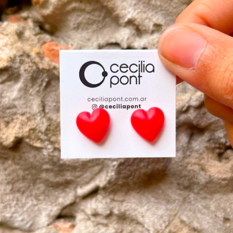 Aros CORAZONCITOS - comprar online