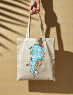 BOLSA TELA ESTAMPADA 35X40 HECHA EN ARGENTINA - buy online