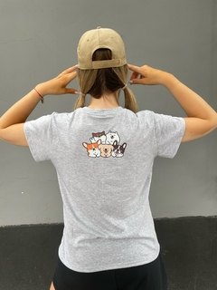 Remera Agus gris los perros - buy online