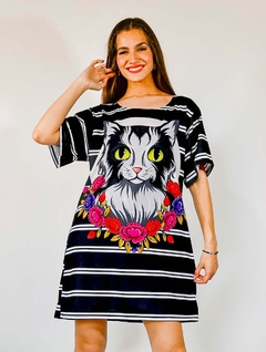 VESTIDO SHAQUILLE GATITO