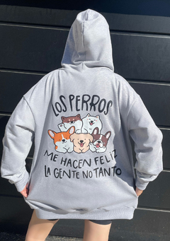 Campera frisada Rufina gris perros - buy online