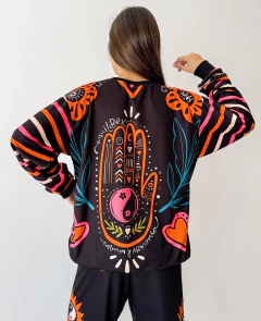 CONJUNTO 2 PIEZAS MELANY mano (BUZO Y PANTALON) - PIPIRETA