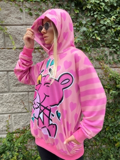 BUZO GEORGE PANTERA PINK - comprar online