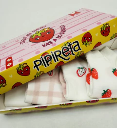 BOX MEDIAS frutillas x 4 en internet