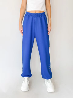 CONJUNTO 2 PIEZAS MELANY ojitos (BUZO Y PANTALON) - tienda online