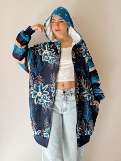 CAMPERON FRISADO CURRY blue flower en internet