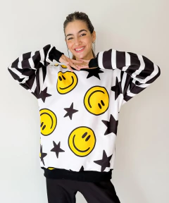 CONJUNTO FRISADO 2 PIEZAS STEPHEN SMILEY (BUZO Y PANTALON) - PIPIRETA