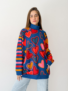 BUZO EMILY BLUE CUORE - buy online