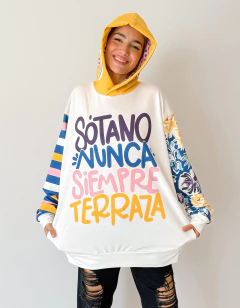 BUZO FUNNY OFF WHITE TERRAZA - buy online