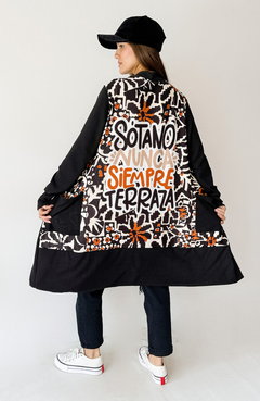 SACO CLOUDY NEGRO TERRAZA - comprar online