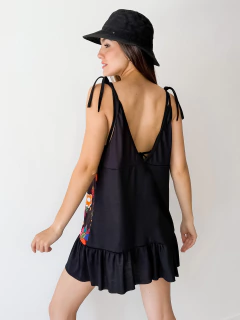 VEstido Floppy NEGRO mafalda - PIPIRETA