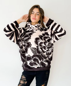 BUZO ANNIE POLAR SOFT ROSAS - comprar online