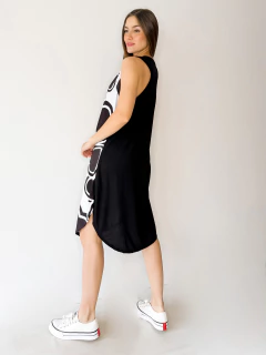 VESTIDO NAPLES NEGRO corazon en internet