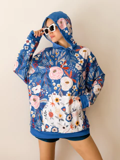 BUZO MATILDA BLUE FLOWER - buy online