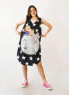 VESTIDO ALOHA NEGRO principito