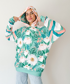 Sweater Sole flower green - comprar online