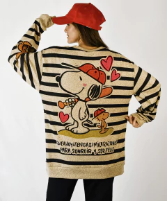 SWEATER FRANCiS BEIGE SNOOPY SPORT - comprar online