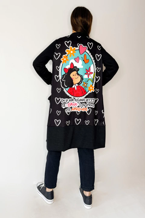 SACO CLOUDY NEGRO mafalda - buy online