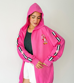 CAMPERA LOLA fucsia gatos frutillita en internet