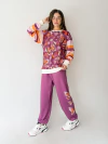 CONJUNTO 2 PIEZAS MELANY mariposa purple (BUZO Y PANTALON) - comprar online