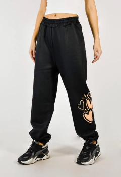 Imagen de CONJUNTO FRISADO 2 PIEZAS STEPHEN corazones (BUZO Y PANTALON)