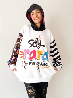 BUZO FUNNY BLANCO RARA - comprar online