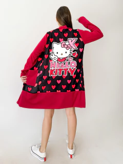 SACO CLOUDY rojo kitty - comprar online
