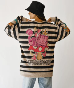 SWEATER FRANCIS BEIGE ALICIA - comprar online