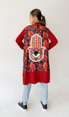 SACO CLOUDY ROJO MANO - comprar online