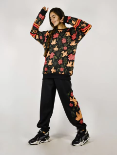 CONJUNTO 2 PIEZAS MELANY bird flower (BUZO Y PANTALON) - comprar online