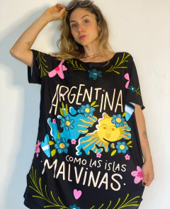 VESTIDO DEVIN argento malvinas on internet