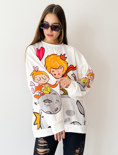 BUZO LOLY OFF WHITE PRINCIPITO - comprar online