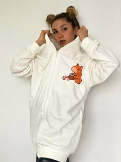 CAMPERA ARGENTO REPUBLICA off white capibara - PIPIRETA