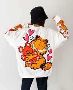 BUZO LOLY OFF WHITE GARFIELD - PIPIRETA