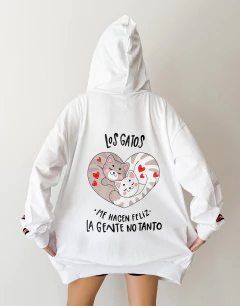 CAMPERA LOLA BLANCA LOS GATOS - buy online