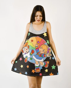 VESTIDO MACEIO GRIS RAINBOW - comprar online