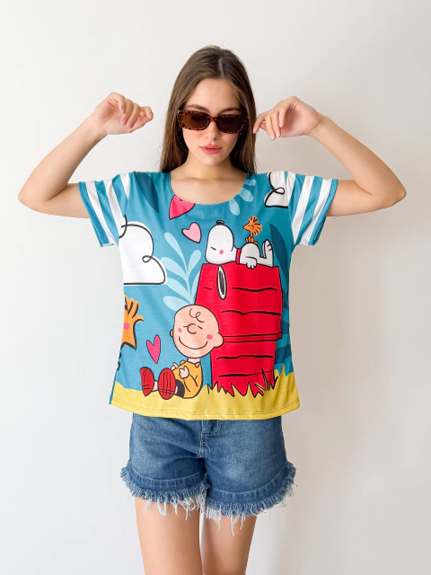 REMERA MIAMI SNOOPY - comprar online