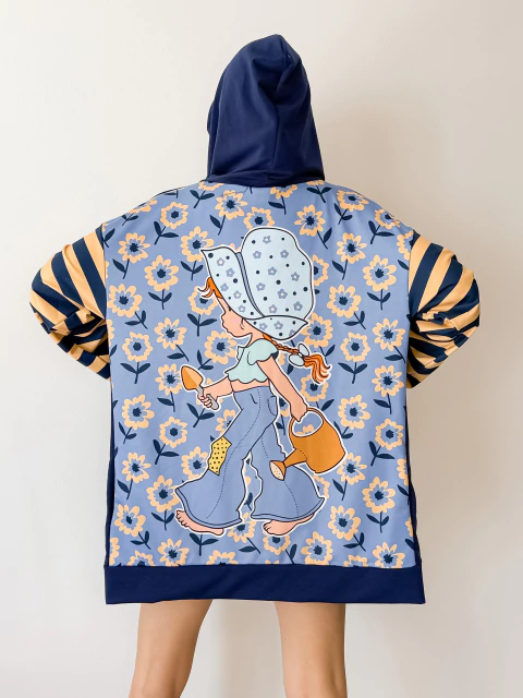 CAMPERA EMY AZUL SARAH - comprar online