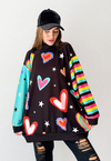 BUZO EMILY CORAZONES COLOR - comprar online