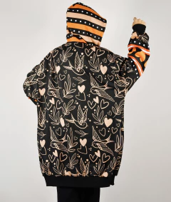 CAMPERON FRISADO CURRY birds - comprar online