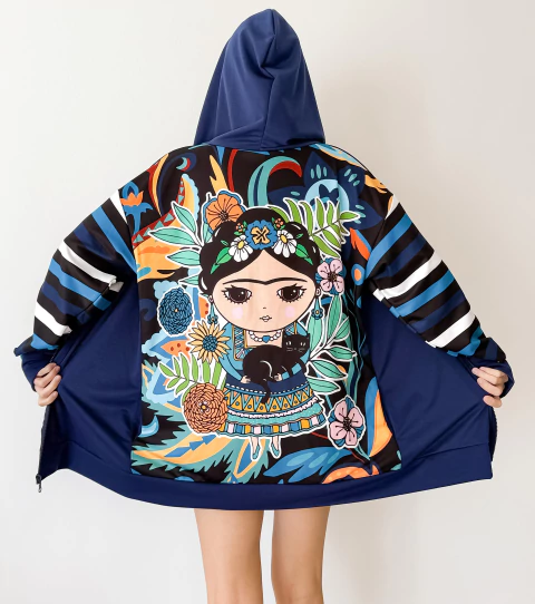 CAMPERA EMY AZUL FRIDA - buy online