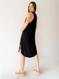 VESTIDO ALOHA negro mal caracter on internet