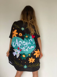 VESTIDO DEVIN argento mapa argentina on internet