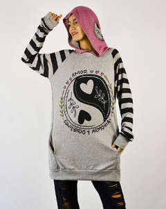 SWEATER LENA GRIS EQUILIBRIO - comprar online