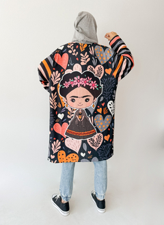 MAXI SACO BORIS GRIS FRIDA - comprar online