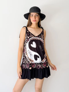 VEstido Floppy NEGRO equilibrio - comprar online