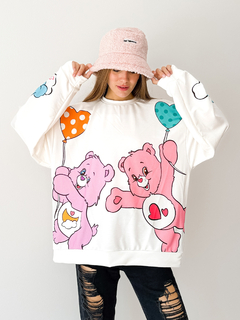 BUZO LOLY OFF WHITE OSITOS - comprar online