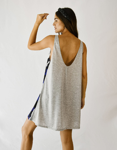 VESTIDO CRETA GRIS corazones - buy online