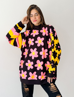 BUZO EMILY PINK FLOWER - comprar online